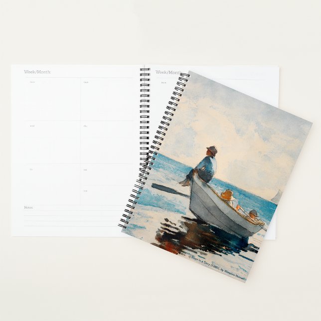 Garçons Dans Un Dory (1880) Par Winslow Homer (Boys In A Dory (1880) By Winslow Homer)