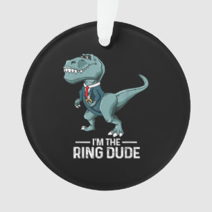 Garçons Porte-Bague T-Rex Dinosaur Soirée de maria