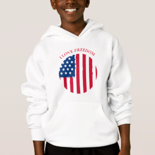 Garçons Sweat - shirt à capuche-patriotique