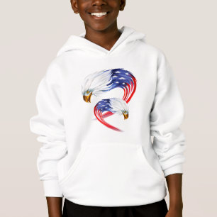 Garçons Sweat - shirt à capuche-patriotique