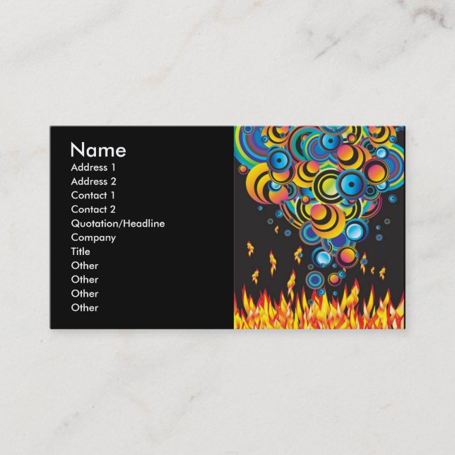 Garcya.us_blog_17647786, Name, Address 1, Addre... Business Card (Front)