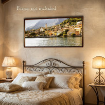 Garda Italy Mediterranean Acrylic Painting