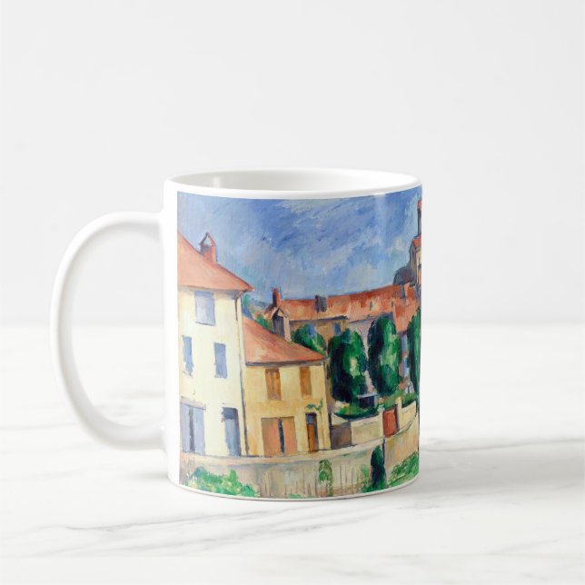 Gardanne by Paul Cézanne Coffee Mug (Left)