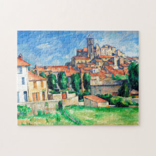 Gardanne (Horizontal View) by Paul Cezanne Jigsaw Puzzle
