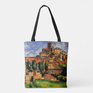 Gardanne, popular painting by Paul Cezanne Tote Bag