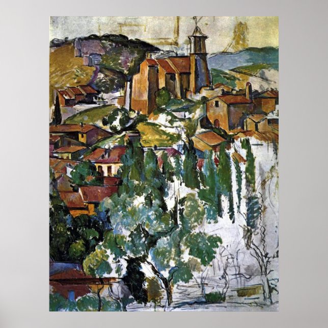 Garddanne - Paul Cezanne - c1880 Poster (Front)