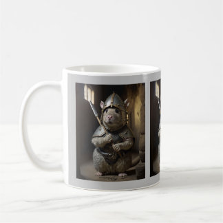 Garde de château médiéval Rat Mug