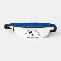Garde de couleur de lycée bleu personnalisée