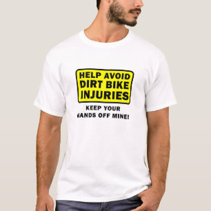 Garde les mains loin de mon T-shirt drôle de moto 
