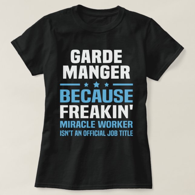 Garde Manger T-Shirt (Design Front)