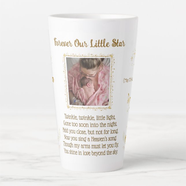 Garde-mémoire de bébé personnalisée Mug (Devant)