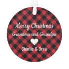Garde photo moderne Red Buffalo Plaid Holiday