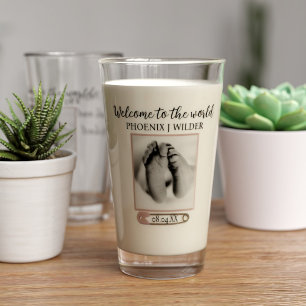 Garde-photo pour bébé fille verre