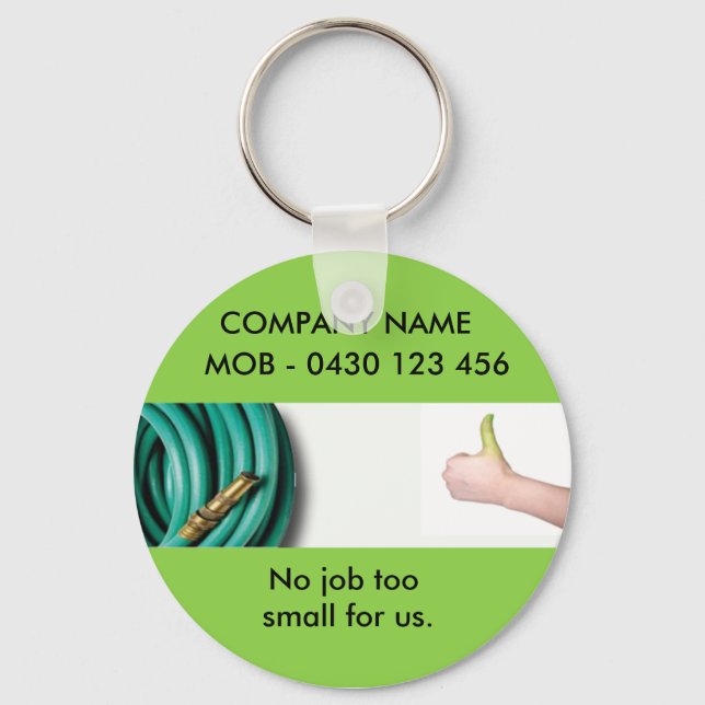 gardeing2 keychain (Front)