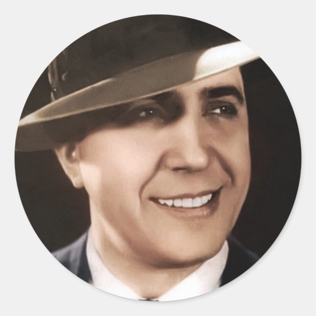 Gardel Classic Round Sticker (Front)
