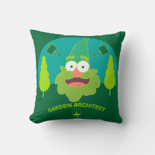 Garden Architect Designer Landscaper Garden Throw Pillow