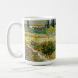 Garden at Arles | Vincent Van Gogh Coffee Mug<br><div class="desc">Garden at Arles (1888) by Dutch post-impressionist artist Vincent Van Gogh. Original artwork is an oil on canvas depicting a lush landscape of colourful flowers. 

Use the design tools to add custom text or personalize the image.</div>