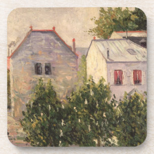 Garden at Asnieres, 1883 (oil on canvas) Coaster