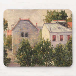 Garden at Asnieres, 1883 (oil on canvas) Mouse Pad