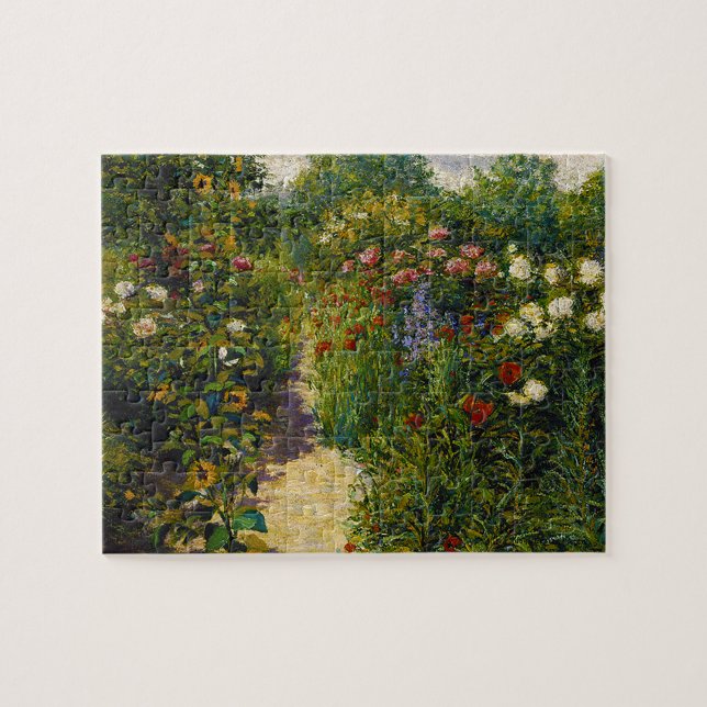 Garden at Giverny Jigsaw Puzzle (Horizontal)