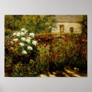 Garden at Giverny Poster