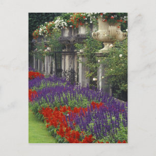 Garden at Mirabell Palace, Salzburg, Austria Postcard