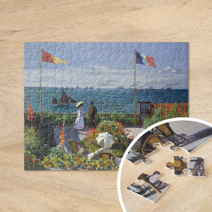 Garden at Sainte-Adresse   Claude Monet Jigsaw Puzzle