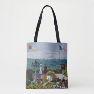 Garden at Sainte-Adresse Tote Bag