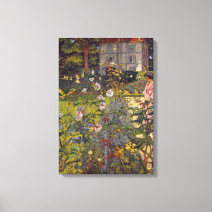 Garden at Vaucresson Canvas Print