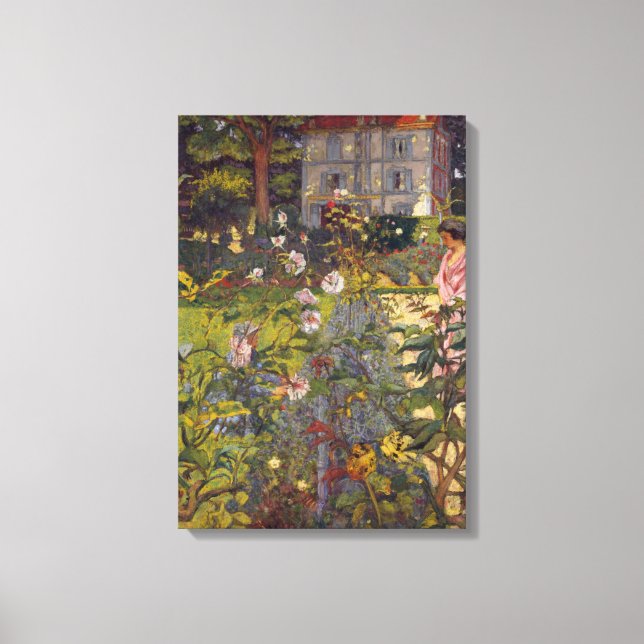 Garden at Vaucresson Canvas Print (Front)