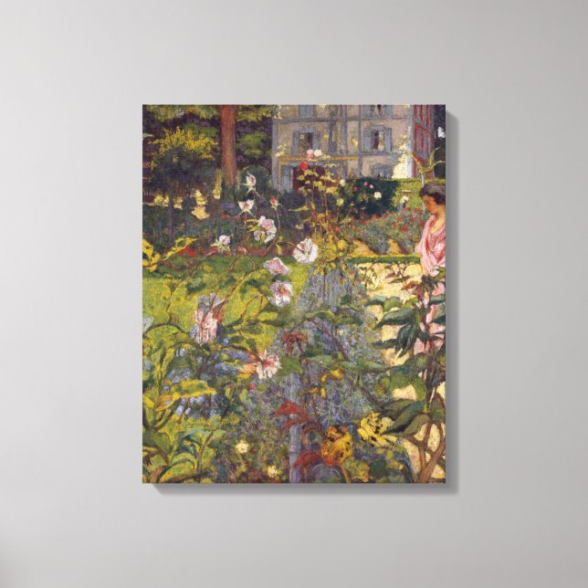 Garden at Vaucresson Canvas Print (Front)