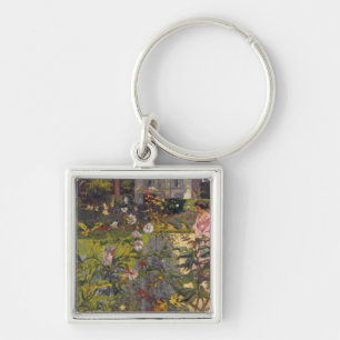 Garden at Vaucresson Keychain