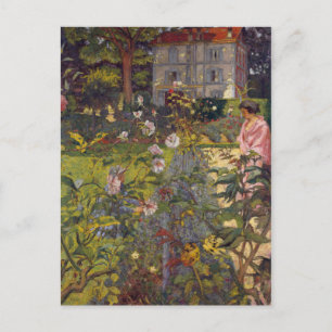 Garden at Vaucresson Postcard