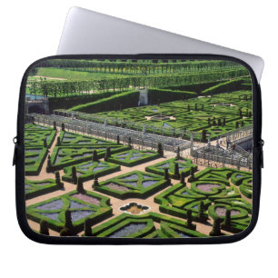 Garden at Villandry Chateau, Indre-et-Loire, Laptop Sleeve