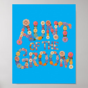 Garden Aunt Of The Groom Bride Babes Bridal To Be Poster