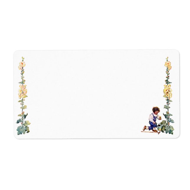 Garden Avery Label (Front)