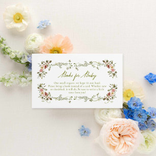 Garden Baby in Bloom Books for Baby Enclosure Card
