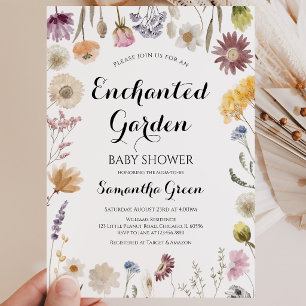 Garden Baby Shower Invitation