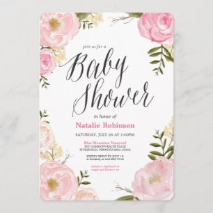 Garden Baby Shower Invitation