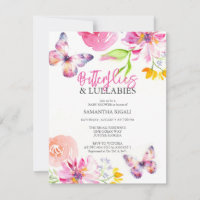 Garden Baby Shower Invitations
