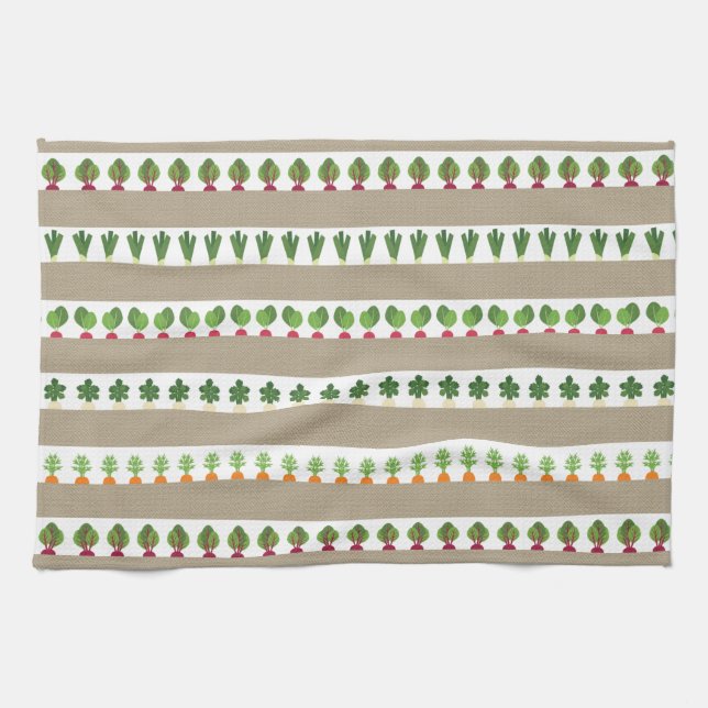 Garden Beds Kitchen Towels (Horizontal)