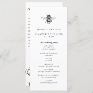 Garden Bee Ceremony Programme