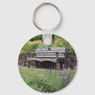 Garden Bench Keychain
