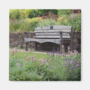 Garden Bench Magnet