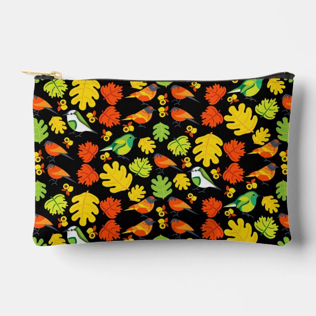 Garden Bird Home Decor Print Accessory Pouch (Front)