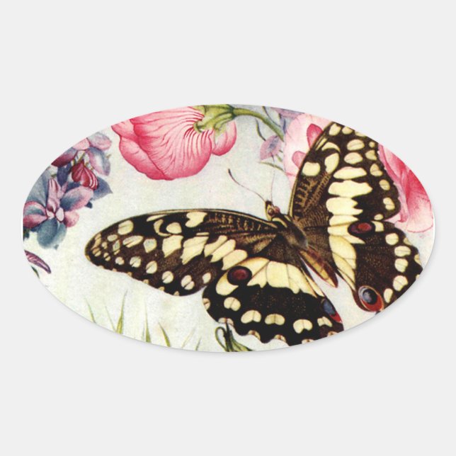 Garden Butterfly - Sticker (Front)
