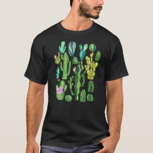 Garden Cactus Succulents House Plant Gardening T-Shirt