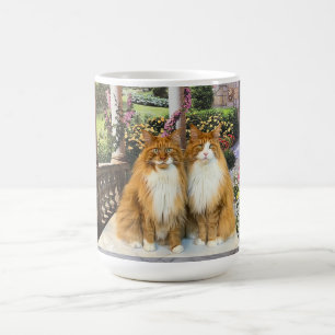 Garden Cats Coffee Mug