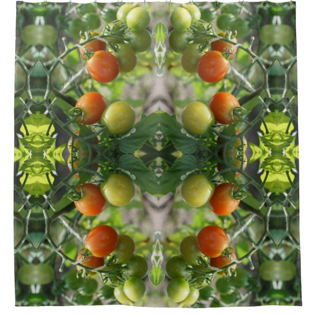 Garden Cherry Tomatoes Abstract Nature    (Front)