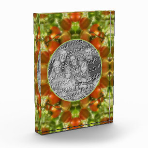 Garden Cherry Tomatoes Nature Add Your  Photo Block